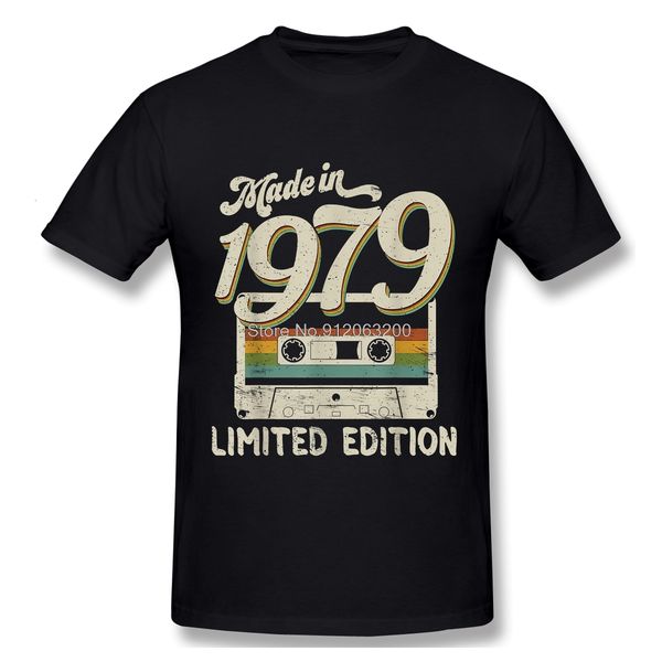 men's t-shirts made in 1979 limited edition 42rd birthday cassette tape tshirt man t shirt woman harajuku streetwear 230503, White;black
men's t-shirts made in 1979 limited edition 42rd birthday cassette tape tshirt man t shirt woman harajuku streetwear 230503, White;black