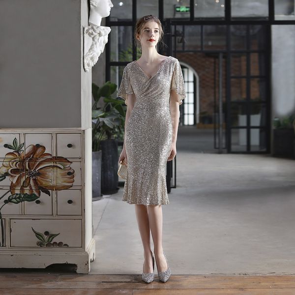 party dresses banquet evening dress female symphony sequins party short dress fairy series vestidos de fiesta evening gowns women white dres, White;black
party dresses banquet evening dress female symphony sequins party short dress fairy series vestidos de fiesta evening gowns women white dres, White;black