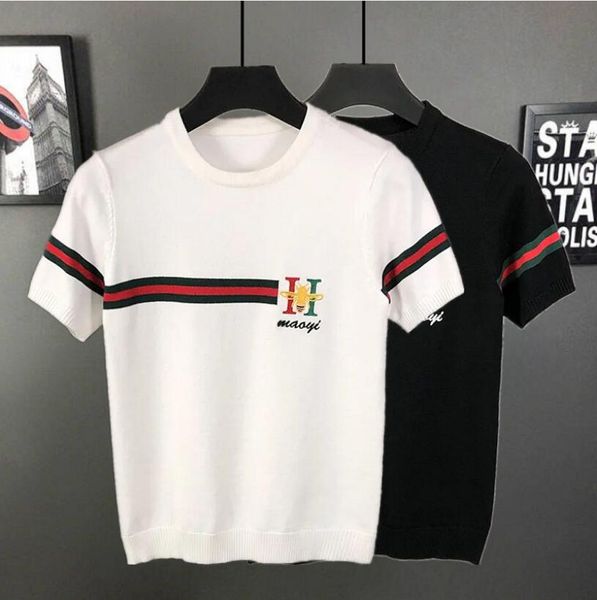 men's t-shirts designer 2023 short sleeved sweater men's spring and autumn letter round neck elastic slim fitting half sleeved swe, White;black
men's t-shirts designer 2023 short sleeved sweater men's spring and autumn letter round neck elastic slim fitting half sleeved swe, White;black