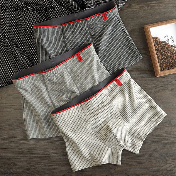 underpants 3pieces man underwear boxer set men trendy japanese style striped cotton boxers fashion breathable male panties shorts l-3xl 2305, Black;white
underpants 3pieces man underwear boxer set men trendy japanese style striped cotton boxers fashion breathable male panties shorts l-3xl 2305, Black;white