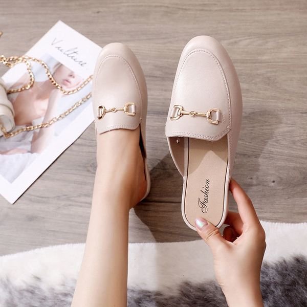 slippers womens modern summer shoes home outdoor ladies sandals pu leather chain casual slides 230503, Black
slippers womens modern summer shoes home outdoor ladies sandals pu leather chain casual slides 230503, Black