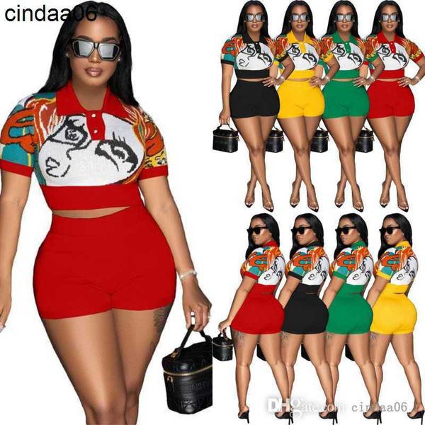 designer womens clothing casual tracksuits two piece outfits 2023 fashion printed polo collar cashmere thread spliced short sleeve shorts se, Gray
designer womens clothing casual tracksuits two piece outfits 2023 fashion printed polo collar cashmere thread spliced short sleeve shorts se, Gray