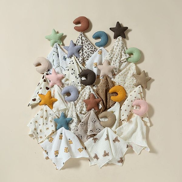 new born soothe appease towel 100% organic cotton moon star toy ins baby comforter lovely muslin security blanket sleeping dolls
new born soothe appease towel 100% organic cotton moon star toy ins baby comforter lovely muslin security blanket sleeping dolls