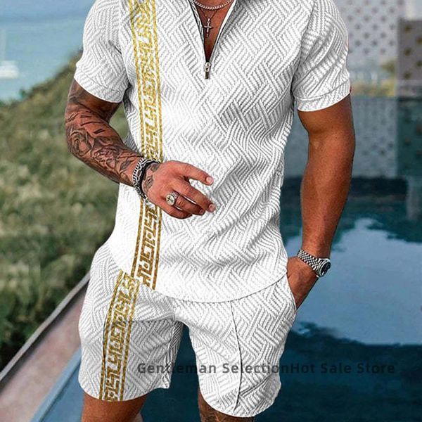 mens tracksuits polo shirt shorts set summer sets 2 piece suit zipper tshirt shirts street tracksuit short clothing 230503, Gray
mens tracksuits polo shirt shorts set summer sets 2 piece suit zipper tshirt shirts street tracksuit short clothing 230503, Gray
