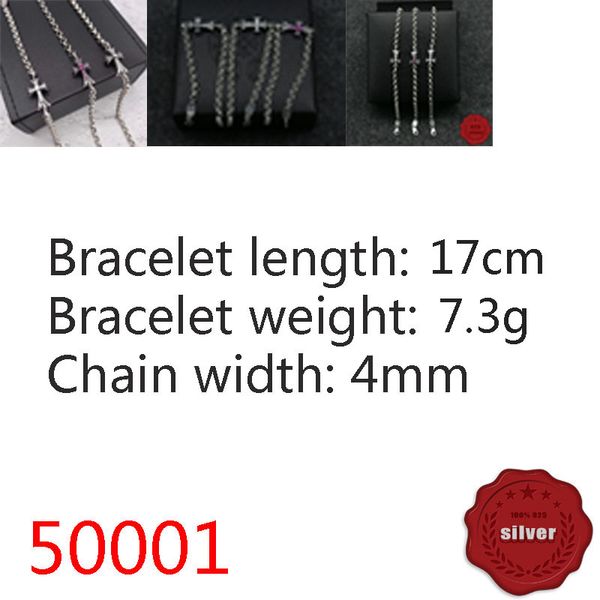 50001 personalized cross bracelet s925 sterling silver diamond bracelet trendy retro simple trendy punk hip hop jewelry, Golden;silver
50001 personalized cross bracelet s925 sterling silver diamond bracelet trendy retro simple trendy punk hip hop jewelry, Golden;silver