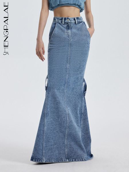 skirts shengpalae trumpet split denim women streetwear chic high waist ankle length 2023 spring fashion clothes 5r971 230428, Black
skirts shengpalae trumpet split denim women streetwear chic high waist ankle length 2023 spring fashion clothes 5r971 230428, Black