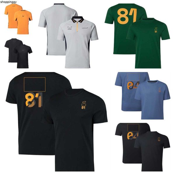 men's t-shirts f1 racing suit formula one 2023 new team driver t-shirt short sleeve quick-drying t-shirt plus size customization for me, White;black
