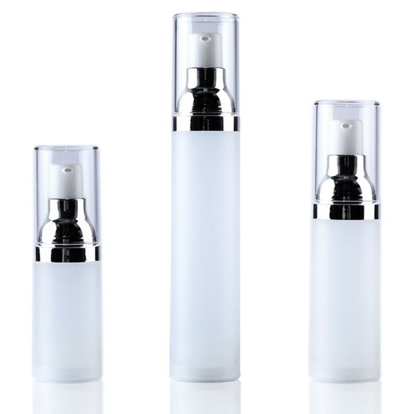 100pcs 15ml 30ml 50ml airless pump bottle empty clear cap plastic container travel toiletries packaging for lotion
100pcs 15ml 30ml 50ml airless pump bottle empty clear cap plastic container travel toiletries packaging for lotion