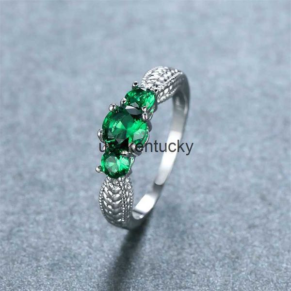 band rings vintage green stone ring silver color zircon round rings for women wedding bands female engagement ring day jewelry
band rings vintage green stone ring silver color zircon round rings for women wedding bands female engagement ring day jewelry