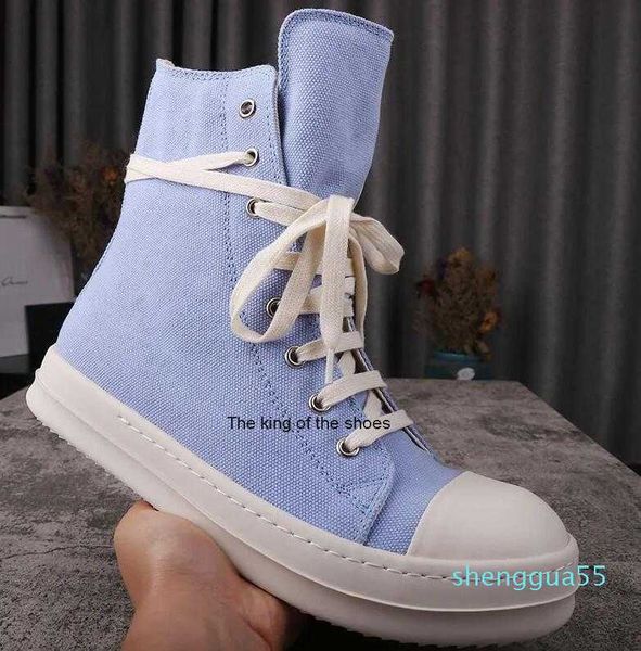 2023 correctshoes men's rick casual ro owens high blue women's canvas sneakers 489165
2023 correctshoes men's rick casual ro owens high blue women's canvas sneakers 489165