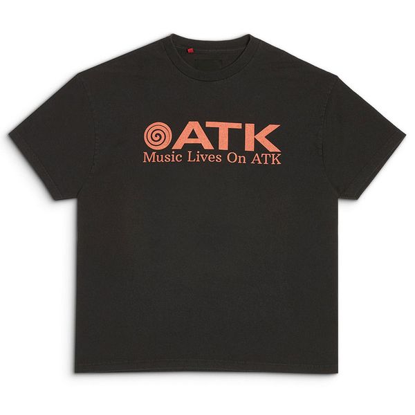 2023 atk letter printed tee fashion washed black t-shirt short sleeve man women summer casual tee, White;black
2023 atk letter printed tee fashion washed black t-shirt short sleeve man women summer casual tee, White;black