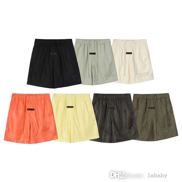 2023 summer mens shorts nylon quality solid color letter print outwear baggy pants high street shorts, White;black
2023 summer mens shorts nylon quality solid color letter print outwear baggy pants high street shorts, White;black