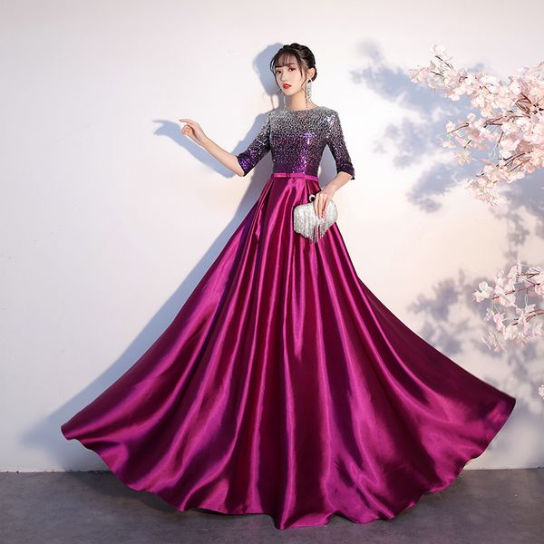 2023 new spring/summer performance dress temperament long evening dress purchase contact us, Black;red
2023 new spring/summer performance dress temperament long evening dress purchase contact us, Black;red