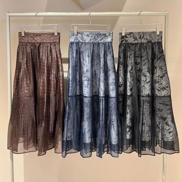 skirts kuzuwata japan femme jupes early autumn sweet chiffon mesh mujer faldas high waist dots print double layer pleated skirt 230504, Black
skirts kuzuwata japan femme jupes early autumn sweet chiffon mesh mujer faldas high waist dots print double layer pleated skirt 230504, Black