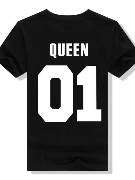 king queen letter print t shirt couple short sleeve o neck loose lovers tshirt summer men tee shirt camisetas, White;black
king queen letter print t shirt couple short sleeve o neck loose lovers tshirt summer men tee shirt camisetas, White;black