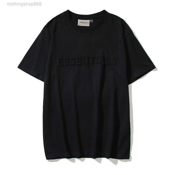 essentail t shirt street fashion fog embossed 3d bumpy letter and summer loose sleeve t-shirt x3u3, White;black
essentail t shirt street fashion fog embossed 3d bumpy letter and summer loose sleeve t-shirt x3u3, White;black