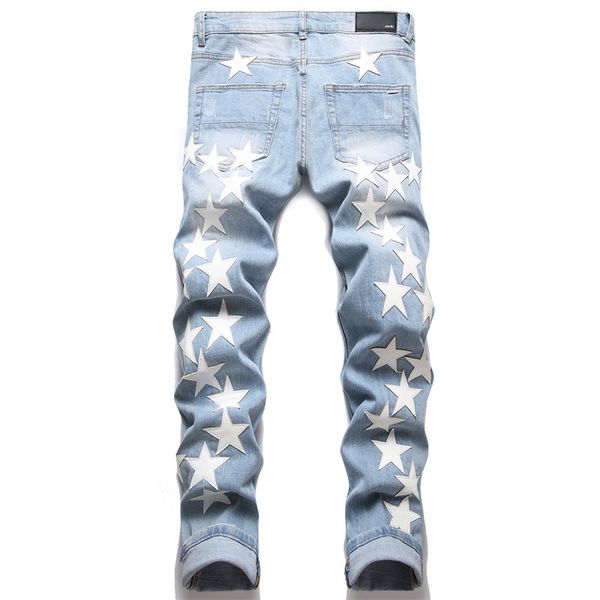 designer mens jeans pants ripped high street fashion brand pantalones motorcycle embroidery trendy long hip hop with hole blue am iri street
designer mens jeans pants ripped high street fashion brand pantalones motorcycle embroidery trendy long hip hop with hole blue am iri street