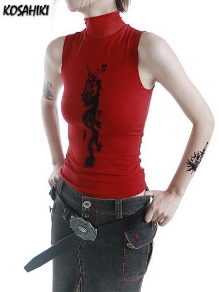 camisoles tanks y2k vintage tank women mesh turtleneck sleeveless tees harajuku dragon patchwork streetwear aesthetic grunge 230503, Black;white
camisoles tanks y2k vintage tank women mesh turtleneck sleeveless tees harajuku dragon patchwork streetwear aesthetic grunge 230503, Black;white