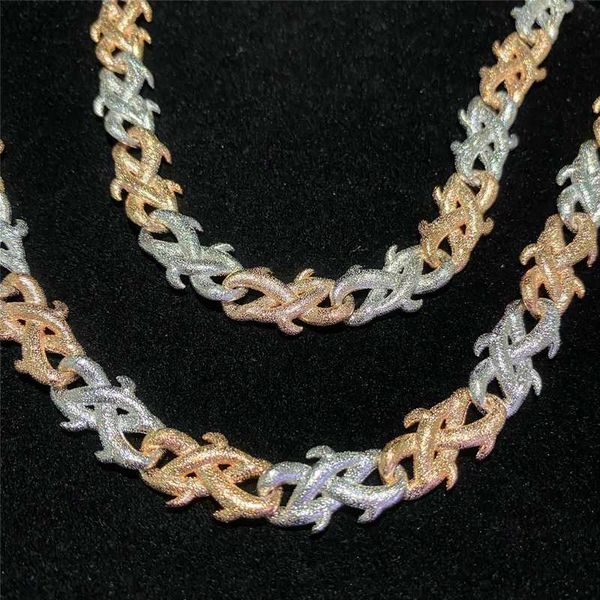 selling thorn cuban chain necklace hip hop 8mm spike cuban chain nail sand handmade thorn s925 men's necklace, Silver
selling thorn cuban chain necklace hip hop 8mm spike cuban chain nail sand handmade thorn s925 men's necklace, Silver