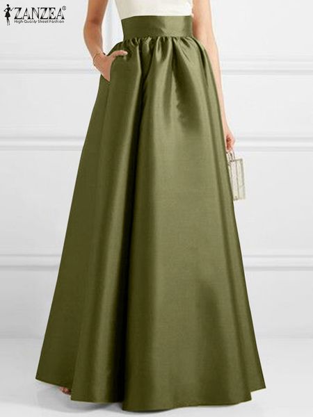 skirts zanzea women autumn satin skirt a line floor length solid color high waist dress elegant vintage casual oversized long robe 230503, Black
skirts zanzea women autumn satin skirt a line floor length solid color high waist dress elegant vintage casual oversized long robe 230503, Black