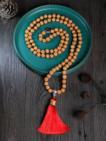 chokers natural vajra bodhi necklace original rudraksha beaded knotted japamala necklace meditation yoga blessing jewelry 108 mala rosar 230, Golden;silver
chokers natural vajra bodhi necklace original rudraksha beaded knotted japamala necklace meditation yoga blessing jewelry 108 mala rosar 230, Golden;silver