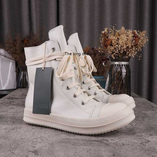 2023 casual sports shoesrick casual shoes men's high-ankle boots ro owens white leather boots women's sneakers
2023 casual sports shoesrick casual shoes men's high-ankle boots ro owens white leather boots women's sneakers