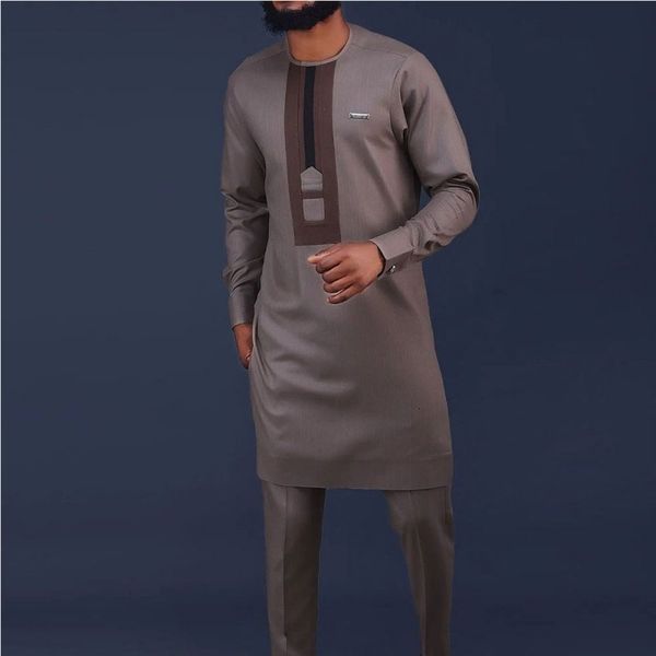 men's tracksuits african ethnic style autumn and winter color matching long sleeve round neck men's wedding party men's suit, Gray
men's tracksuits african ethnic style autumn and winter color matching long sleeve round neck men's wedding party men's suit, Gray