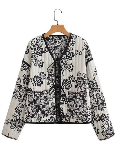 women s jackets zxqj women 2023 fashion with pockets loose printed padded warm jacket coat vintage long sleeve tether female outerwear 23050, Black;brown
women s jackets zxqj women 2023 fashion with pockets loose printed padded warm jacket coat vintage long sleeve tether female outerwear 23050, Black;brown