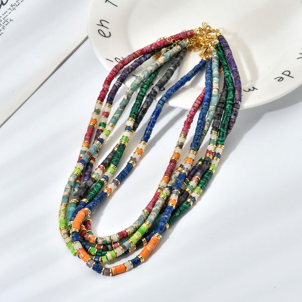 chokers zmzy elegant chic luxury handmade exquisite natural stone necklaces boho gift jewelry ladies choker 230503, Golden;silver
chokers zmzy elegant chic luxury handmade exquisite natural stone necklaces boho gift jewelry ladies choker 230503, Golden;silver