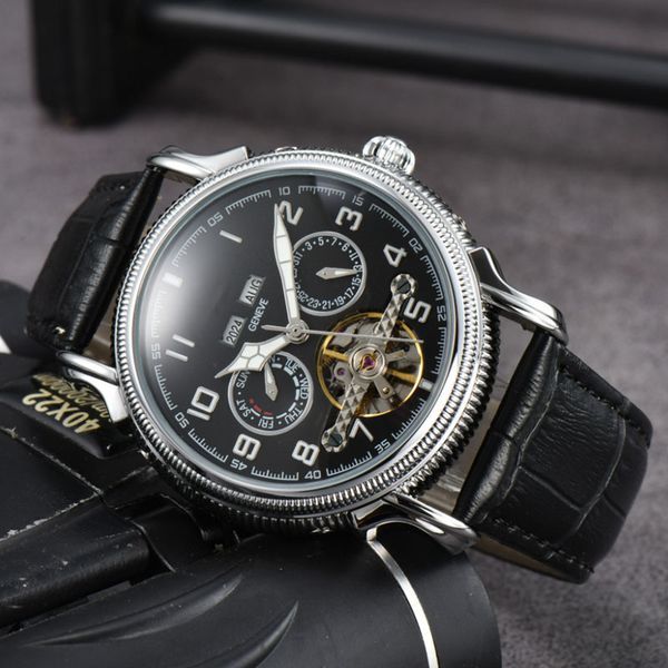 2023 aaa luxury leather mechanical men's stainless steel automatic watch sports mens self-wind watches tourbillon male wristwatches ss, Slivery;golden
2023 aaa luxury leather mechanical men's stainless steel automatic watch sports mens self-wind watches tourbillon male wristwatches ss, Slivery;golden