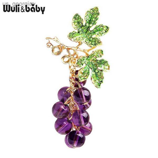 pins brooches wuli baby glass beads grape brooches for women rhinesone purple grape fruits casual office brooch pins gifts, Gray
pins brooches wuli baby glass beads grape brooches for women rhinesone purple grape fruits casual office brooch pins gifts, Gray