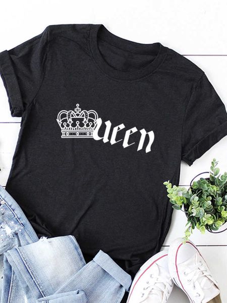 crown queen letter print men t shirt short sleeve o neck loose men tshirt ladies tee shirt camisetas mujer, White;black
crown queen letter print men t shirt short sleeve o neck loose men tshirt ladies tee shirt camisetas mujer, White;black