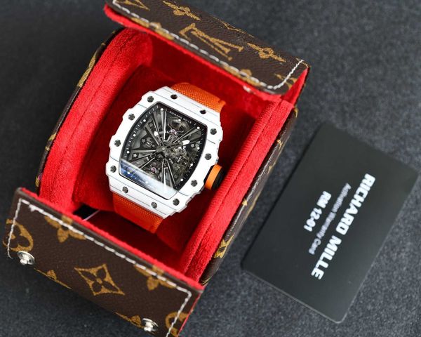 rm12-01 real tourbillon watch fantasic superb men wrist watches ghd5 high-end quality mechanical uhr ntpt all carbon fiber case montre richa, Slivery;brown
rm12-01 real tourbillon watch fantasic superb men wrist watches ghd5 high-end quality mechanical uhr ntpt all carbon fiber case montre richa, Slivery;brown