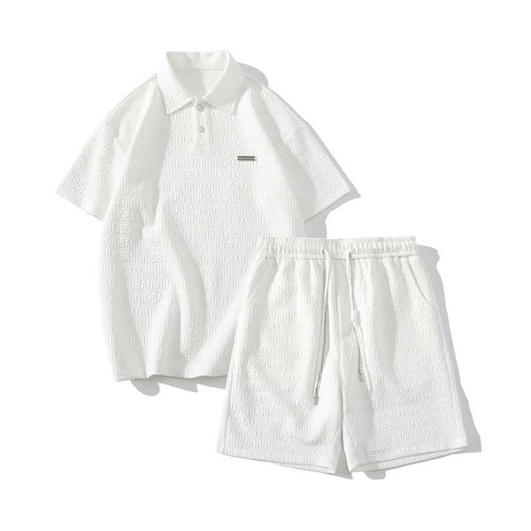 men's casual shirts solid colloar turndown collar sporty style men's set summer tee shirts and shorts white j230503, White;black
men's casual shirts solid colloar turndown collar sporty style men's set summer tee shirts and shorts white j230503, White;black