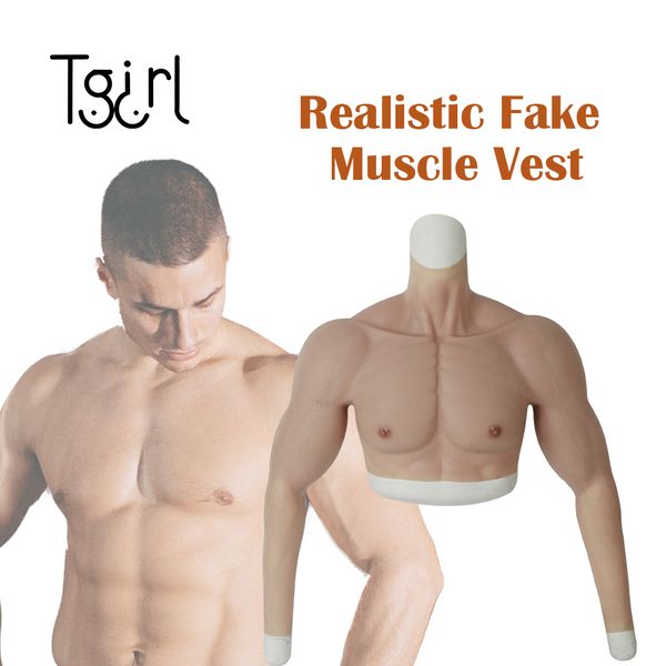 costume accessories cosplay upper muscle men suit with arm blood vessels stretchy silicone fake chest for crossdresser transgen, Silver
costume accessories cosplay upper muscle men suit with arm blood vessels stretchy silicone fake chest for crossdresser transgen, Silver