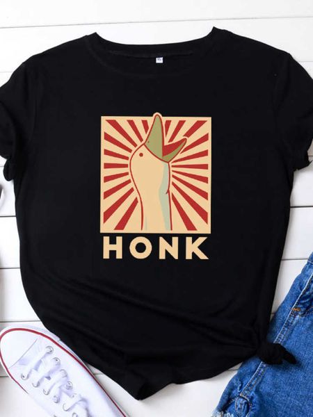 goose honk print men t shirt short sleeve o neck loose men tshirt ladies tee shirt camisetas mujer, White;black
goose honk print men t shirt short sleeve o neck loose men tshirt ladies tee shirt camisetas mujer, White;black