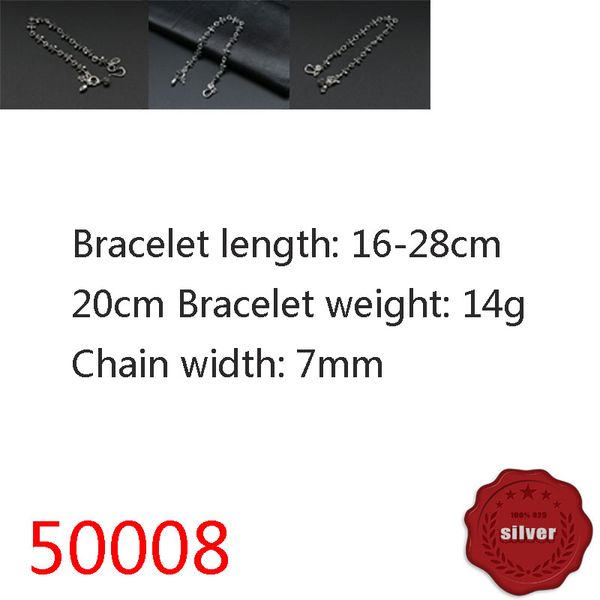 50008 personalized fashion bracelet s925 sterling silver vintage trend vintage punk anchor letter hip hop simple trend punk hip hop jewelry, Golden;silver
50008 personalized fashion bracelet s925 sterling silver vintage trend vintage punk anchor letter hip hop simple trend punk hip hop jewelry, Golden;silver