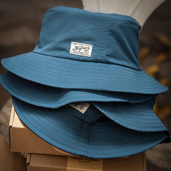 wide brim hats new retro doublesided fisherman hat for men fashion sunscreen bucket cap outdoor casual summer hat big head j230503, Blue;gray
wide brim hats new retro doublesided fisherman hat for men fashion sunscreen bucket cap outdoor casual summer hat big head j230503, Blue;gray