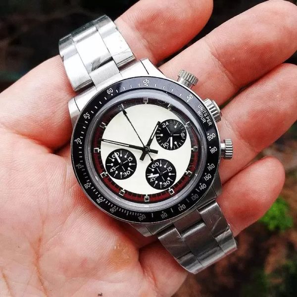 u1 aaa luxury men's automatic mechanical watch vintage perpetual paul newman stainless steel meless steel fashion men's watch whol, Slivery;brown
u1 aaa luxury men's automatic mechanical watch vintage perpetual paul newman stainless steel meless steel fashion men's watch whol, Slivery;brown
