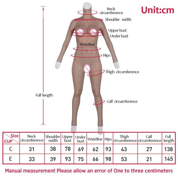 costume accessories the silicone body suits c e cup no oil fullbody long pants transgender drag queen cosplay shemale sissy cros, Silver
costume accessories the silicone body suits c e cup no oil fullbody long pants transgender drag queen cosplay shemale sissy cros, Silver