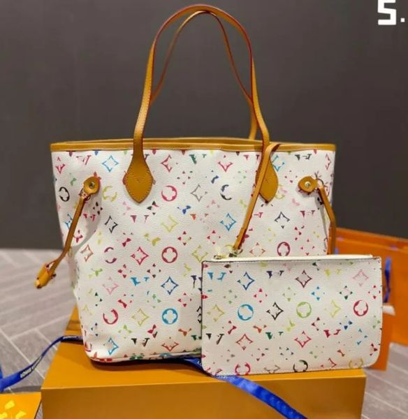 women shoulder crossbody bag genuine leather monograms multicolour printing 2pcs wallet designer composite bags handbags totes compound pack
women shoulder crossbody bag genuine leather monograms multicolour printing 2pcs wallet designer composite bags handbags totes compound pack