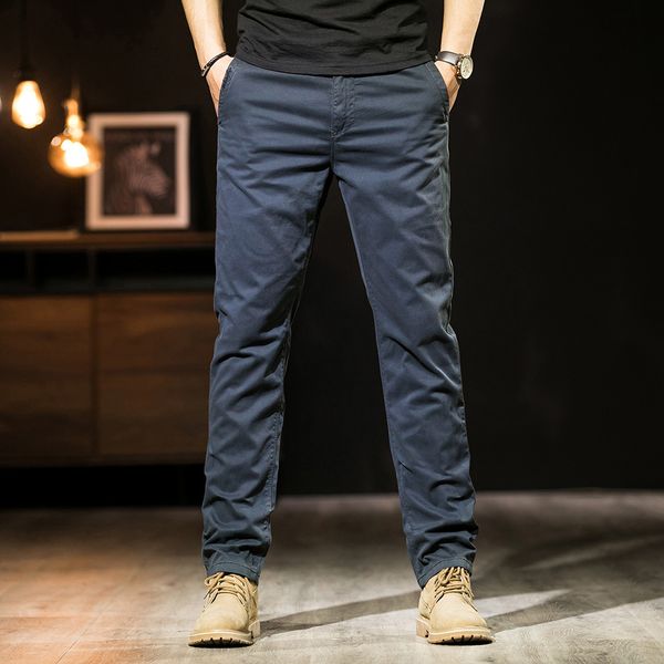 men's pants spring autumn casual pants simple straight jogger pants elastic men trousers korean fashion cotton pants mens clothing 2305, Black
men's pants spring autumn casual pants simple straight jogger pants elastic men trousers korean fashion cotton pants mens clothing 2305, Black