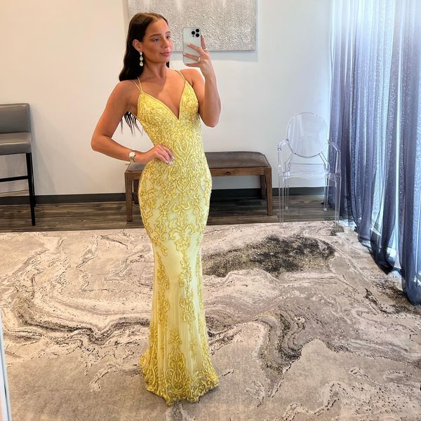 yellow sequins prom dresses lace up back party evening dress backless long special occasion dress, Black
yellow sequins prom dresses lace up back party evening dress backless long special occasion dress, Black