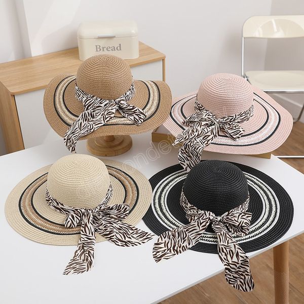 summer female sun hat bow ribbon panama beach hats for women chapeu feminino sombrero floppy straw hat, Blue;gray
summer female sun hat bow ribbon panama beach hats for women chapeu feminino sombrero floppy straw hat, Blue;gray