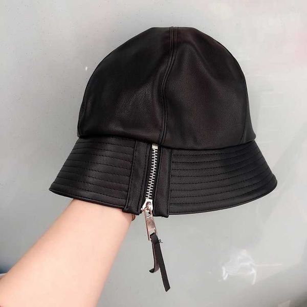 wide brim hats 2022 new black leather zipper hipop retro women bucket hats street style fisherman cap ladies big visor sun hat black bucket, Blue;gray
wide brim hats 2022 new black leather zipper hipop retro women bucket hats street style fisherman cap ladies big visor sun hat black bucket, Blue;gray