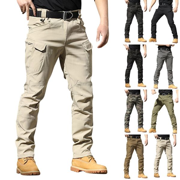 men's pants fashion military cargo pants men loose baggy tactical trousers outdoor casual cotton cargo pants men multi pockets big size, Black
men's pants fashion military cargo pants men loose baggy tactical trousers outdoor casual cotton cargo pants men multi pockets big size, Black