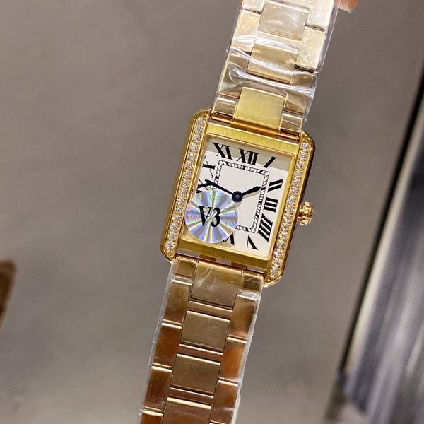designer fashion women's watch, quartz machine, 27*34 dress watch women's square jar stainless steel case original buckle simulati, Slivery;golden
designer fashion women's watch, quartz machine, 27*34 dress watch women's square jar stainless steel case original buckle simulati, Slivery;golden