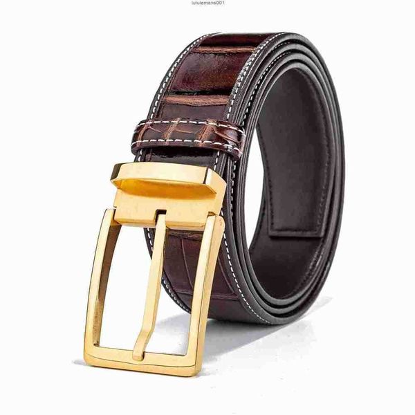 belts men's steel buckle head genuine leather belt with high-end quality original crocodile pattern layer cowhide needle beltxh8p, Black;brown
belts men's steel buckle head genuine leather belt with high-end quality original crocodile pattern layer cowhide needle beltxh8p, Black;brown