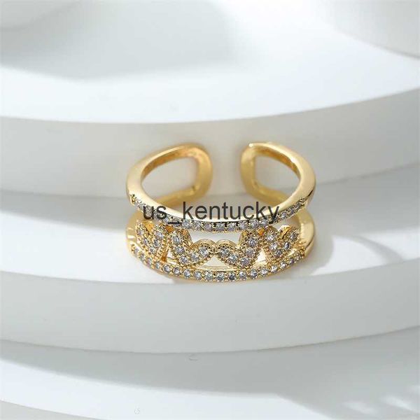 band rings day heart rings for women luxury white zircon wedding bands gold color adjustable promise engagement ring jewelry, Silver
band rings day heart rings for women luxury white zircon wedding bands gold color adjustable promise engagement ring jewelry, Silver