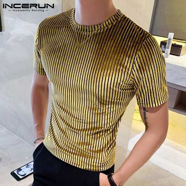 men s t shirts casual t shirt velour round neck short sleeve solid color streetwear clothing 2023 pleated fashion camisetas 3xl incerun 2305, White;black
men s t shirts casual t shirt velour round neck short sleeve solid color streetwear clothing 2023 pleated fashion camisetas 3xl incerun 2305, White;black